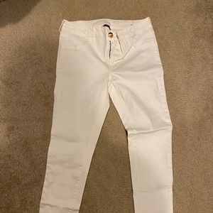 White jeans